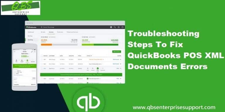 Resolve the Error There is an error in XML document in QuickBooks Desktop - Featuring Image