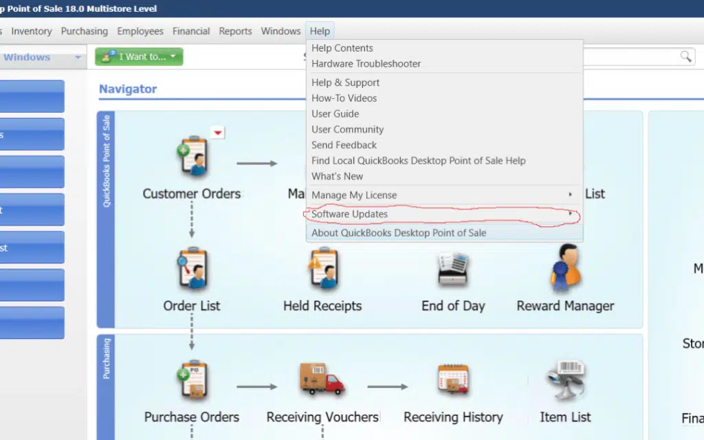 Update QuickBooks POS