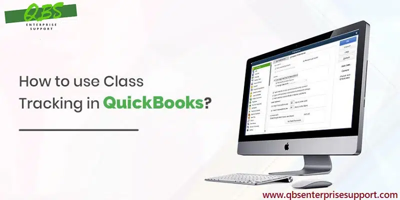 Set up and use class tracking in QuickBooks Desktop - Screenshot Image