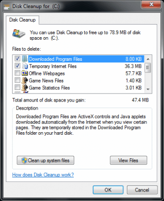 4th Technique: Perform a disk cleanup
