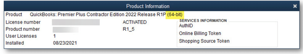 Enhanced computing power (64-bit compliant) - Screenshot Image