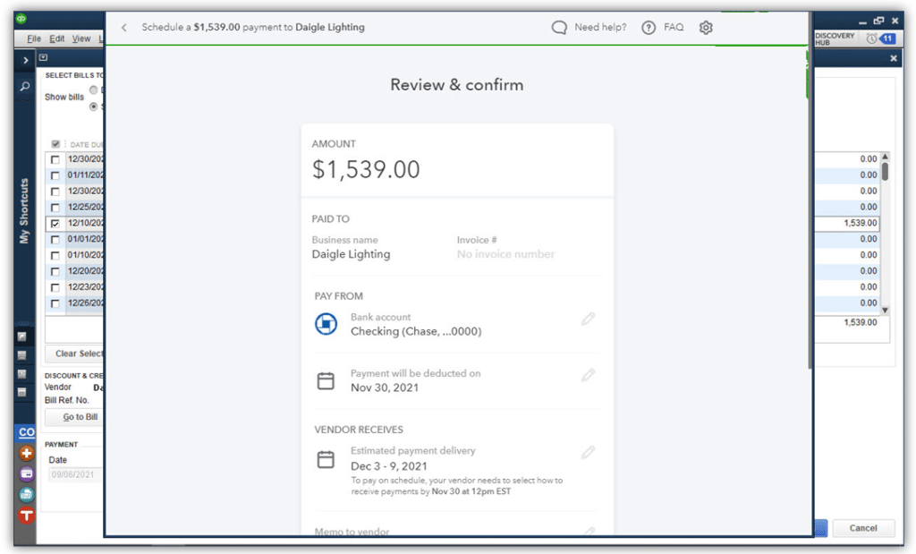 Pay bills with Melio - Screenshot Image 2