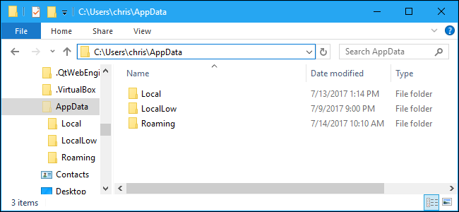Delete the local folder in appdata - Image