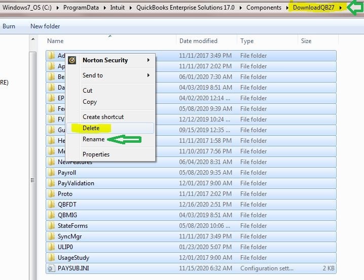Rename the downloadqbxx folder - Image