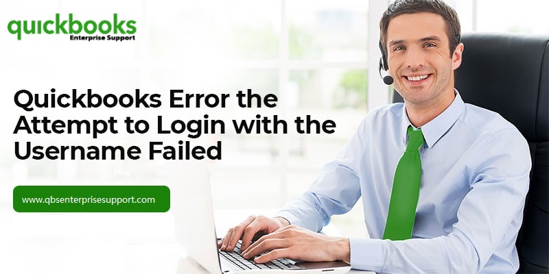 Fix QuickBooks Error - The attempt to log in with the user name Admin failed - Featuring Image