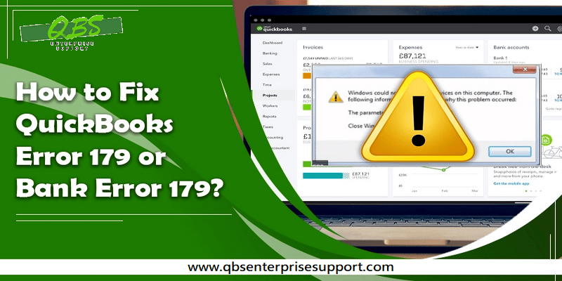 Steps to Fix QuickBooks Error Code 179 During Backup forcing Rebuild - Featuring Image