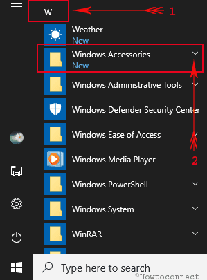 Windows Accessories - Image