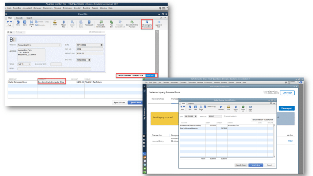 New Intercompany transactions - Image 2