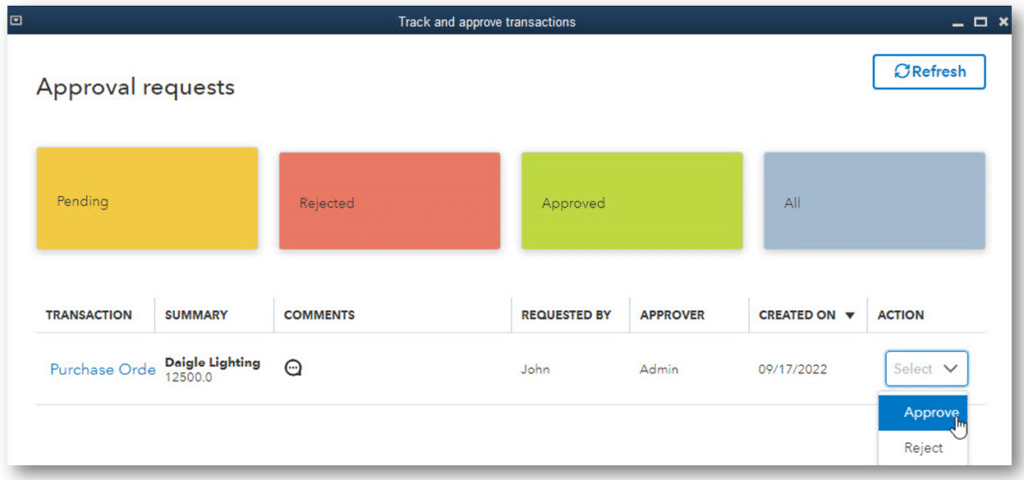 Purchase order and bill workflow approvals - Image 1