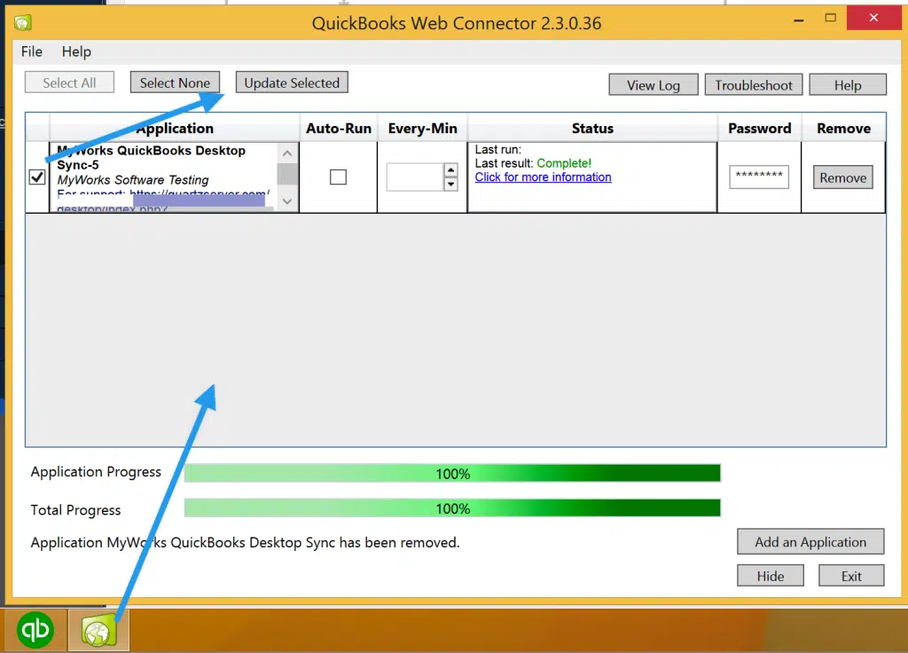 About QuickBooks Web Connector - Image