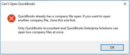 Can't open QuickBooks desktop - Image