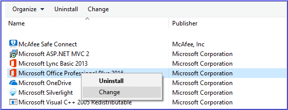 Uninstall Excel - Image 2