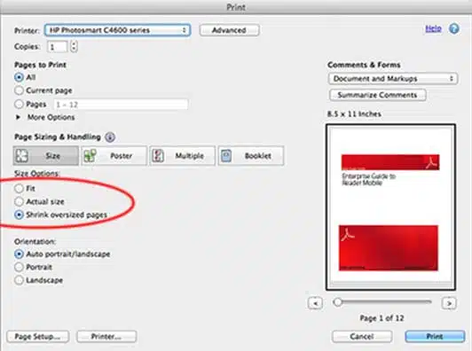 Configure Adobe Acrobat settings - Image