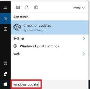 windows update- image