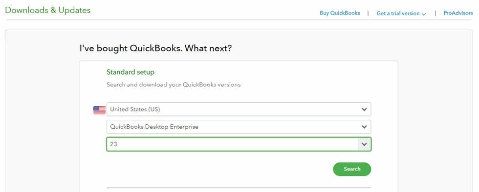 Manually update QuickBooks form download and updates - Image