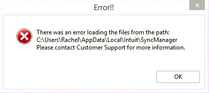 What is QuickBooks sync manager error - Image