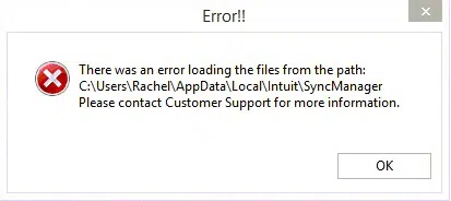 What is QuickBooks sync manager error - Image