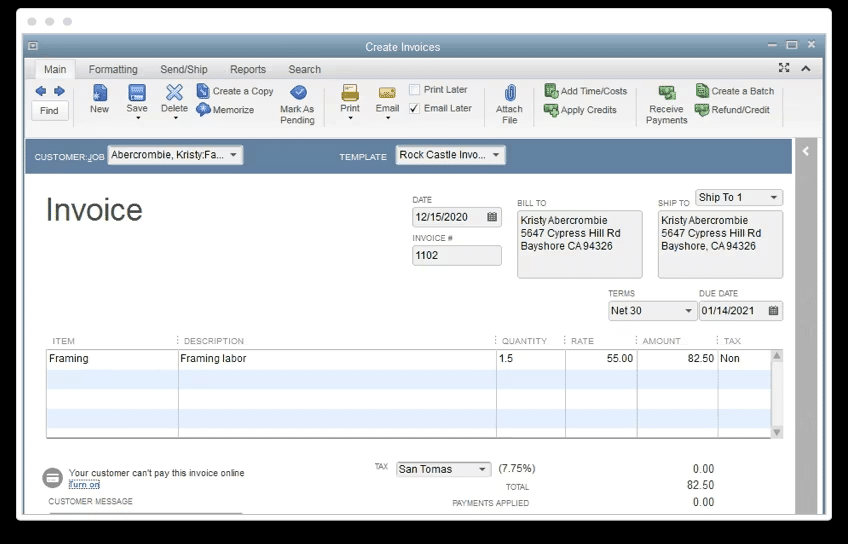 Generate Invoices and Maintain Sales Records - Image