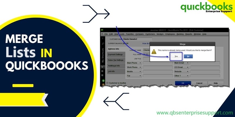 How to Merge List Entries in QuickBooks Desktop?