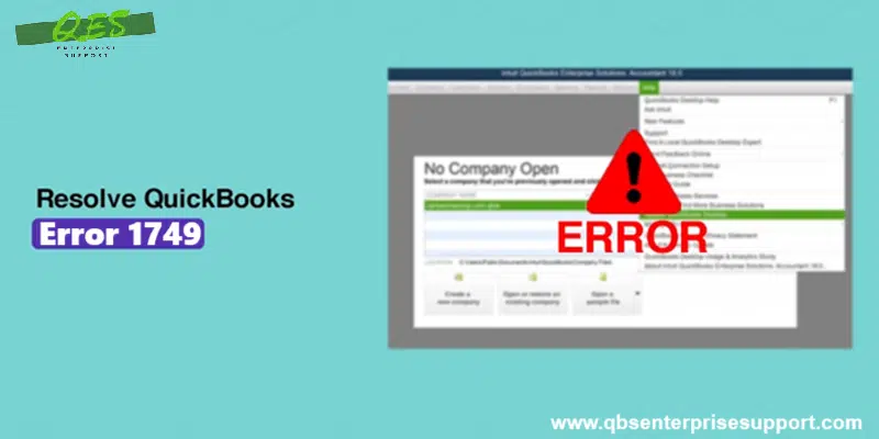 What is QuickBooks Error 1749 and How to Resolve It - Featured Image