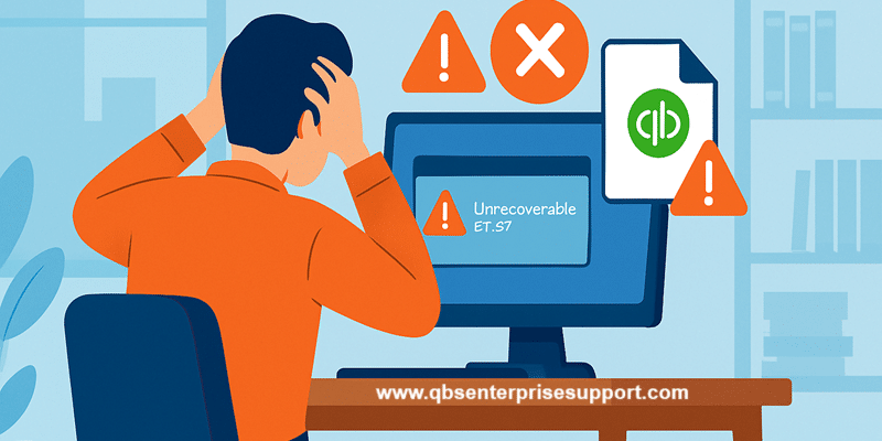 Fix QuickBooks unrecoverable error when opening a company file on your workstation - Featured Image