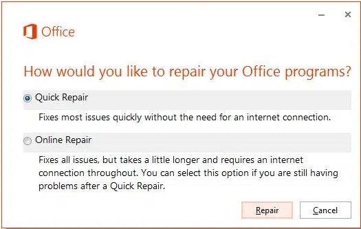 Online Repair - Image