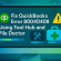"Fix QuickBooks Error 80040408 using Tool Hub and File Doctor on desktop screen with QES Enterprise Support logo"